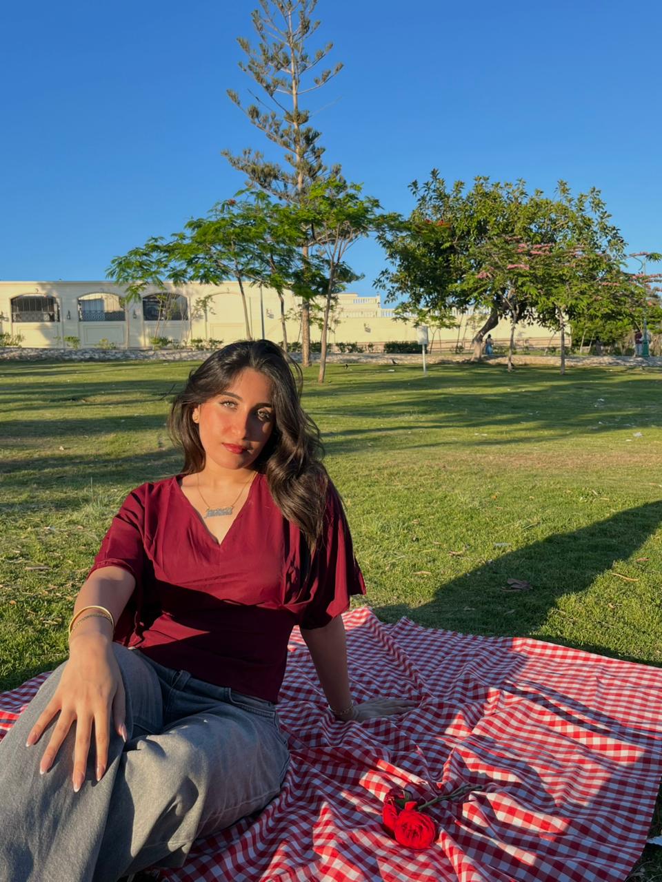 burgundy snatched top